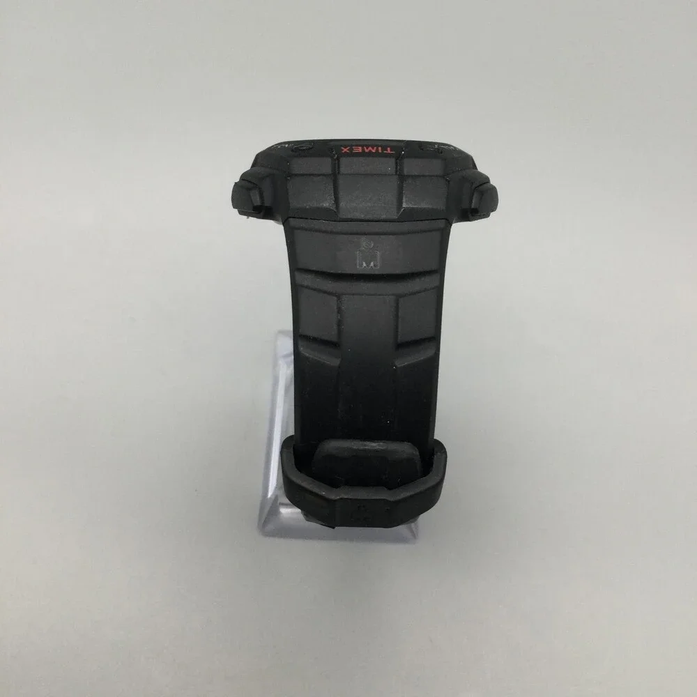 Timex Ironman 30 Lap Mens Watch 38mm Black Resin Alarm Indiglo New Battery